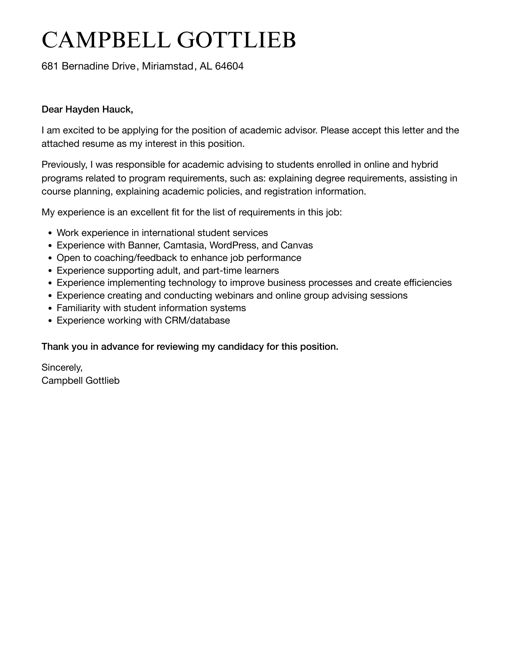 36059 cover letter academic advisor 5