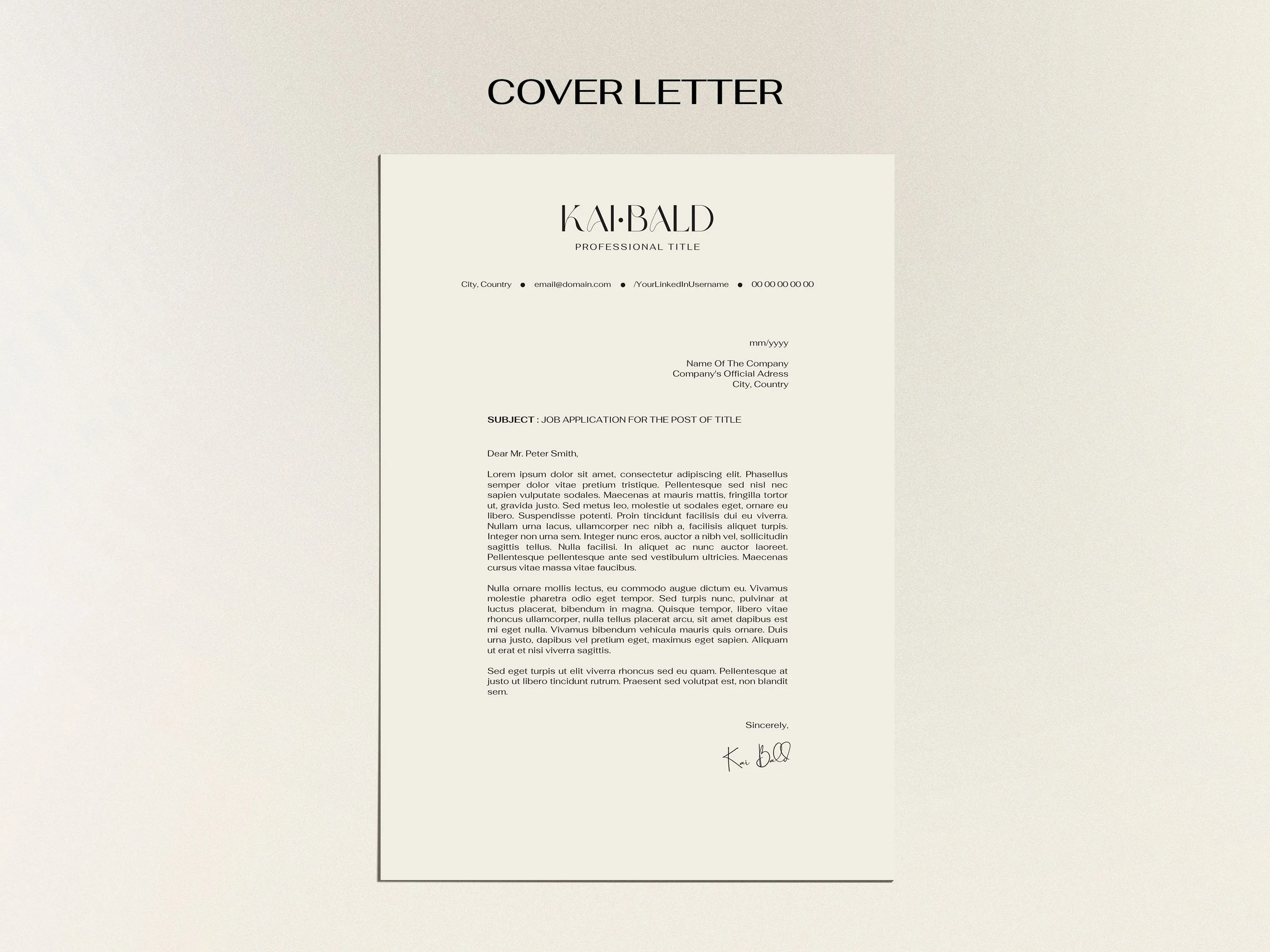 36063 canva cover letter personal info