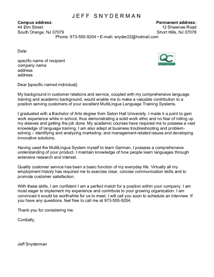 36065 problem solving cover letter