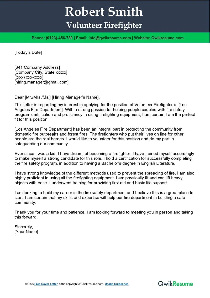 36067 firefighter experience