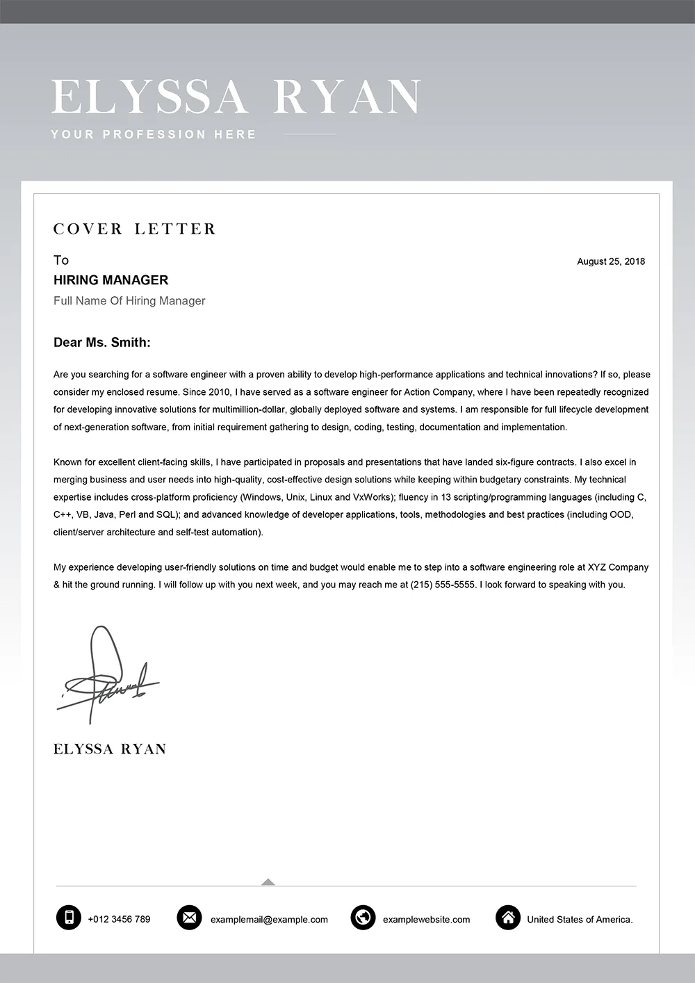 36075 cover letter formatting