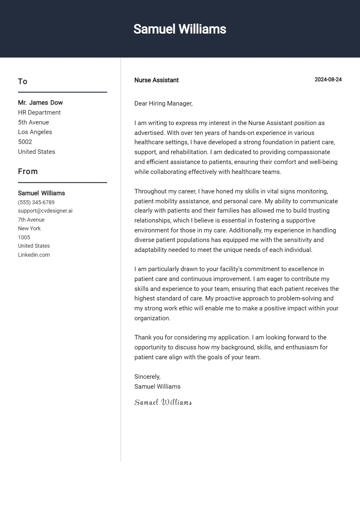 36077 cover letter formatting