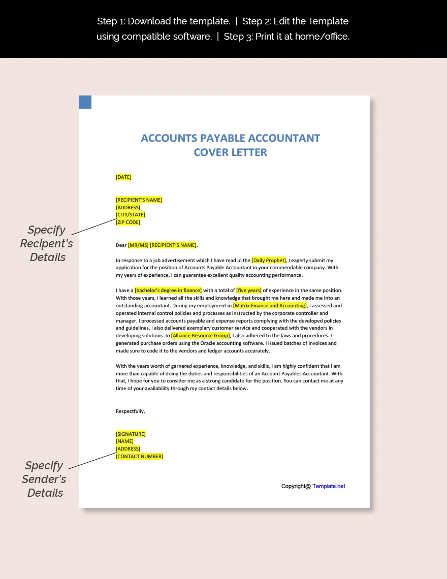 36079 account payable template