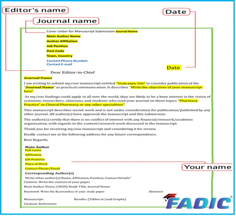 36080 formatting cover letter