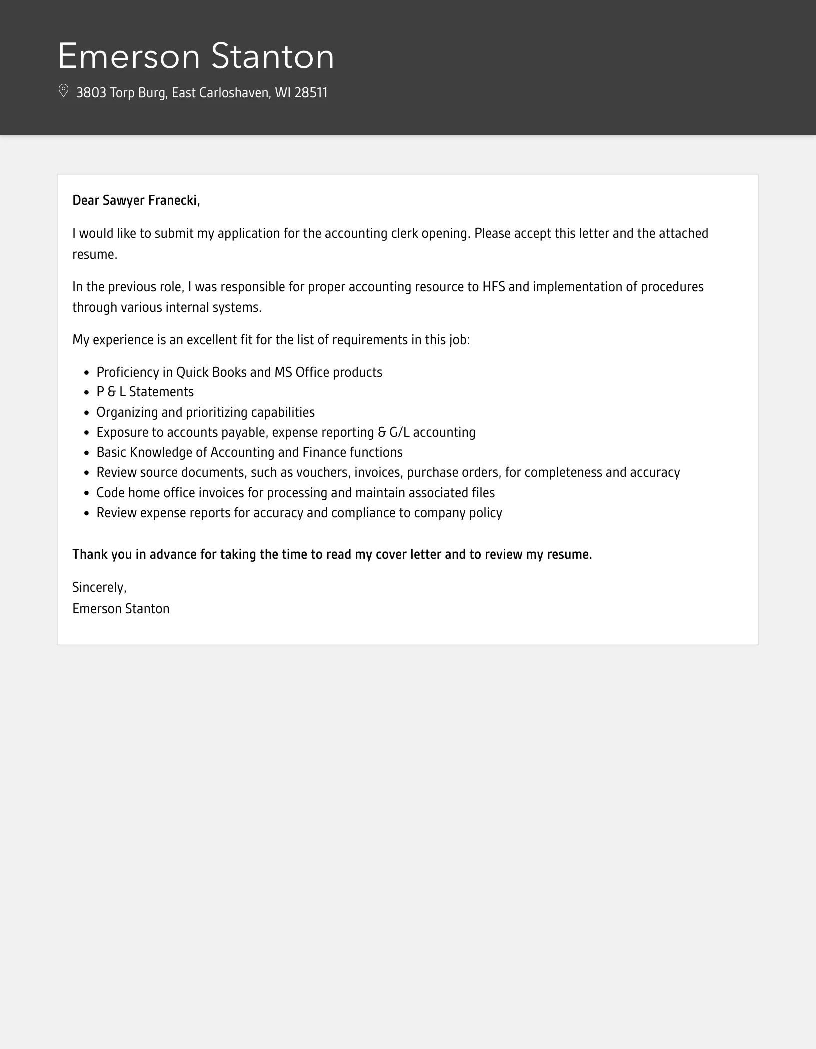 36087 tailoring cover letter